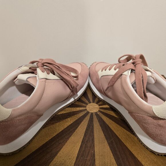 BIRDIES The Roadrunner WOMENS SIZE 8 Blush Pink Retro Sneakers Shoes Lace Up - Picture 10 of 15